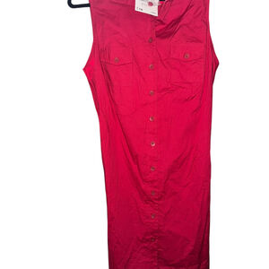 EXPRESSION WOMEN’S RED DRESS SIZE 16 NWT
